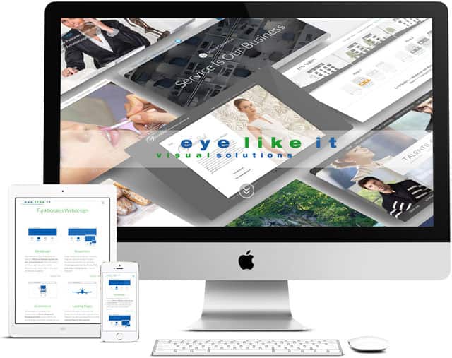 Responsive Webdesign – verschiedene Layouts für Desktop, Notebook, Tablet und Smartphone