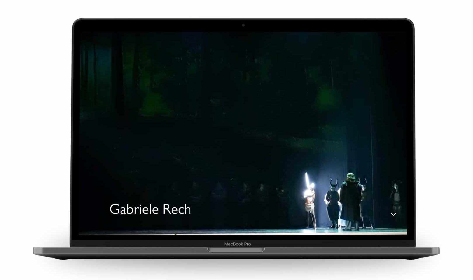 Webdesign Beispiel: Gabriele Rech - Opernregisseurin