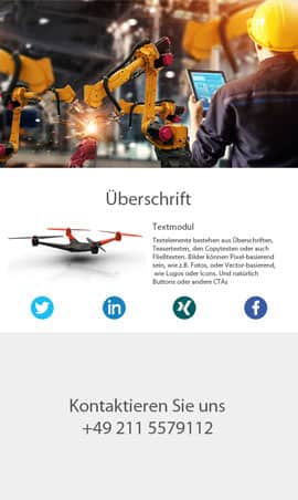 Content Module werden eingesetzt – Webdesign Düsseldorf